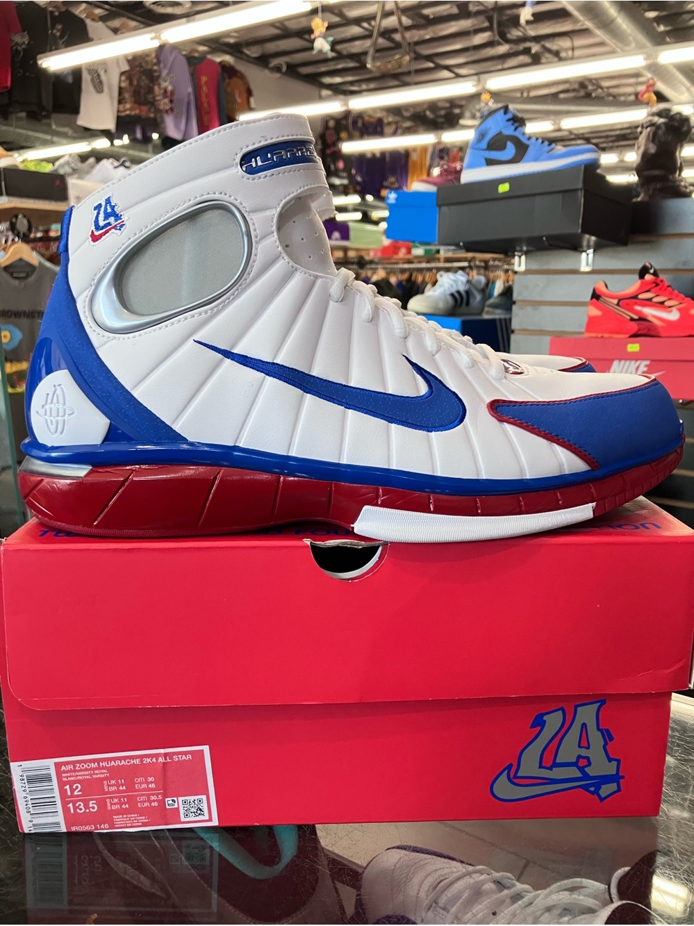 Nike Air Zoom Huarache 2K4 All-Star Size 12 - Picture 2 of 9